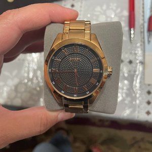 Gold Fossil Women's Watch